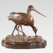Marbled Godwits by Neil Rizos – A Sculpture with Prestige